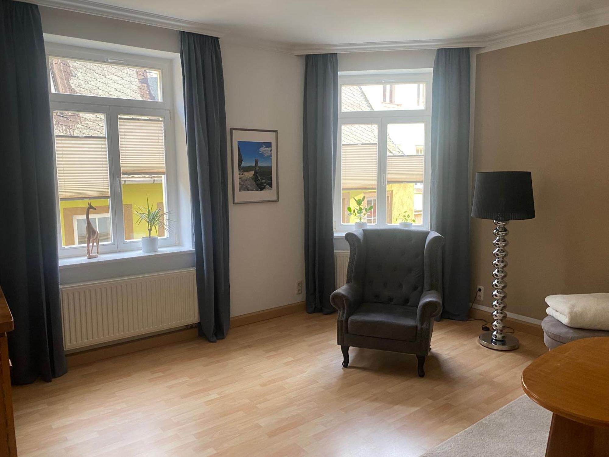 Apartmenthaus Zentral Bad Schandau Exterior foto